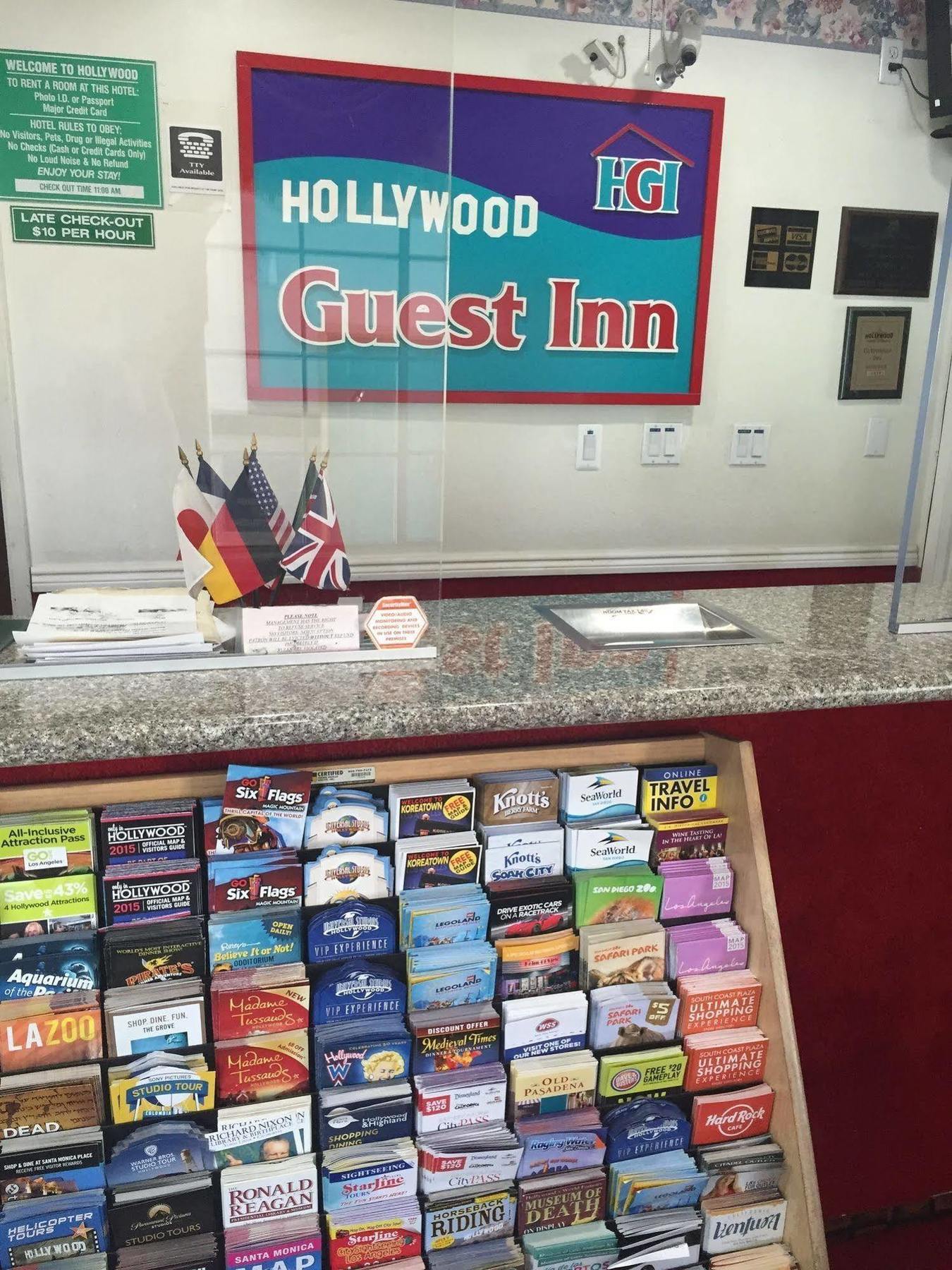 Hollywood Guest Inn Los Angeles Exterior foto